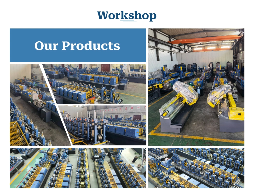 Zy 710 High Frequency ERW Tube Mill Line Steel Pipe Making Machine Pipe Welding Production Line