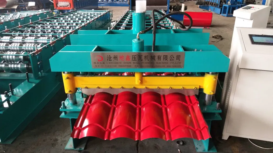 Dixin 828 Roofing Tile Cold Rolling Mill Manufacturer